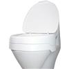 The Helping Hand Company The Helping Hand EZY-FIT - Sedile WC rialzato (10,2 cm con coperchio) | 2 4 6 Bloccaggio Sedile WC Ascensore, Disabili Aiuto WC Altezza Regolabile Sedile WC