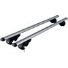 DRIVE FREE Barre portatutto BRIO in alluminio adatti ai veicoli con railling alti con portata massima di 90 kg lunghe 135 cm