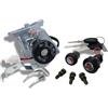 LG-MOTORS POWER ENGINEERING 6030287 o QA63004 - KIT SERRATURE QUADRO + SELLA + BAULETTO COMPATIBILE CON SH I 125 cc 2005-2008 SH I 150 cc 2001-2008