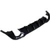 RESPUNEKBAH Paraurti Posteriore Auto Spoiler Diffusore Splitter Laterale Posteriore Spoiler Labbro Posteriore Per VW Per Golf 8 GTI Max RESPUNEKBAH(Bright black 0-0)
