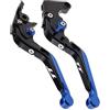 SDKASHshaS Per Yamaha TT225 TT350 TT 600 TTR 250 Moto CNC Accessori Pieghevoli Estensibili Leve Freno Frizione Regolabili Set Maniglia