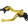 JMOLXURI Leva Freno Leve Frizione Per Piaggio Per NRG Per Liberty 125 Per Leader Per RST Per Liberty 50 4T Per RST Per PTT (E) CNC Scooter Leve Freno Anteriore Disco Posteriore Tamburo Moto Freno Frizione(Shor