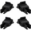 Generico Kit Riparazione Rinforzato Capote Compatibile con Fiat 500 Cabrio Compatibile con Fiat 500C (4 Guide)
