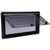 Begoniape Finestra laterale per camper, 70 x 40 cm, con zanzariera in vetro temperato, per roulotte e camper