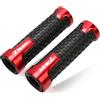 YIEBA 22mm 7/8 Manopole Manubrio Per T MAX T-MAX 500 TMAX530 SX DX 2014-2018 TMAX 560 2020 2021 2022 Impugnatura Manopole del manubrio Accessori moto(Rosso)