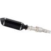 XYVRTK For Moto Morini X Cape 650 2021 2022 2023 51MM Slip-on Terminali di scarico dell'intestazione Tubo Collegamento collettori di Scarico Moto Silenziatori terminali (D)