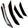 Msisuhoa Spoiler Anteriore Automobile Per BMW Serie 4 G22 G23 420i 430i Per M440i Con Per M-Pack Per Prestazioni 4 Pezzi Paraurti Anteriore Labbro Splitter Canards Body Aero Kit Spoiler