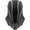 Generic Parabrezza moto per Honda NC700X NC750X 2011-2015 | Deflettore frangivento, opzioni fumo e trasparente, dimensioni 490 mm x 355 mm, montaggio a bullone, modelli dal 2011 al 2015