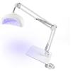 Tutto per l'Estetica Lampada UV Led Unghie Professionali 48W con Stativo per Pedicure, Manicure ed Estetista, Regolabile e Rotante | Fornetto Unghie Semipermanente per Smalto Gel, con Attivazione Automatica