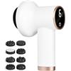 Gaethra Massaggiatore Elettrico Anti Cellulite Con Batteria 1800mAh Dispositivo Di Massaggio Anti Cellulite Ricaricabile Con 8 Teste Di Massaggio E 9 Velocità, Adatto A Tutte Le Parti Del Corpo