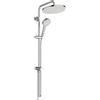 Ideal Standard Ceratwist T25 Sistema doccia a vista, soffione Eco a risparmio idrico da combinare con raccordi a parete o raccordo a gomito - cromato (260 x 501 x 759 mm)