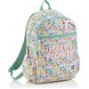 Miquelrius Mochila Triple Lisboa Reciclada Happy Flower, Zaino Unisex-Bambini e Ragazzi, Multicolore, L