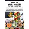 Dugan Durrett Diabetic Meal Plans for Type 2 Diabetes (Tascabile)