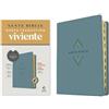 Tyndale Holy Bible: Nueva Traduccion Viviente, Azul Sereno, Sentip (Finta pelle)