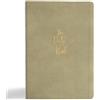 Holman Bible Pu KJV Super Giant Print Reference Bible, Sage SuedeS (Finta pelle)