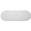 RIDDER Action - Tappetino per Vasca da Bagno, 100% Gomma Sintetica (TPE = elastomero termoplastico), Bianco, ca. 36 x 80 cm
