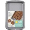Wilton Recipe Right Cookie Brownie Pan Tortiera, 27,5 x 17,5 cm | Teglia Rettangolare per Brownie, Ideale per Brownie, Barrette, Biscotti e Dolci da Forno