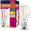 OSRAM Valore a stella a LED Classic LED A75 per presa E27, forma della pera, FIL, 1055 lumen, bianco caldo, 2700k, sostituzione per lampadine da 75 W convenzionali, non dimmerabile, 10 pacchetti
