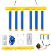 Mineup Catching Sticks Game, giocattolo per allenamento di reazione, gioco di bastoncini, 3 velocità regolabile con telecomando, gioco di reazione per bambini, allenamento riflesso, coordinazione