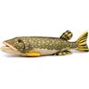 Wonder Sprout Peluche pesce luccio super morbido da collezione pesce peluche ufficiale compagno per coccole pisolini e decorazioni la casa regalo per bambini, Halloween, Natale, bambine e bambini (45cm, giallo)