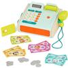 B. toys Mini Cashier, registratore di cassa giocattolo con scanner | Set gioco di ruolo da 30 pezzi con registratore di cassa, scanner, carta di credito, 12 monete e 16 banconote, 3+ anni