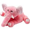 Genérico Pacchetto di ghiaccio in peluche per bambini, pacchetti di ghiaccio di animali di peluche | Pacchetti caldi della bambola dell'animale ripieno del giocattolo,Elefante del fumetto/leone/ippopotamo