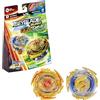 Beyblade Burst Quad Drive, 2 trottole - Decay Perseus P7 VS distruzione Belfyre B7 [Hasbro] F4489