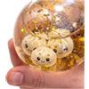 Generico Giocattolo Squishy Dumpling Squalo Glitter, Mini Bun Con Vaporiera