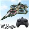 Mineup Aereo Telecomandato, 2.4 Ghz Aliante Volante Telecomandato, Aereo RC, Aere Radiocomandato, Giocattolo Regalo Per Adultos Bambini E Principianti