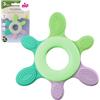 nip Glow anello da dentizione, gioco da mordere, si illumina al buio | massaggia gengive lingua e denti, stimola tatto e gioco, idea regalo nascita, diversi gradi di durezza, 3+ mesi