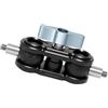 ECMQS Supporto a braccio articolato per fotocamera con testa a sfera da 25 mm | Braccio in metallo, pulsante di bloccaggio, filettatura da 1/4 e 3/8 per treppiede rig e uso in studio