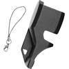 JSGHGDF Secure Holder Clip per Pocket 4, Nero | Modellato per evitare scivolamenti, leggero con faccia, viene fornito con un cordino per comodità di viaggio
