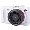 Plyisty Fotocamera da 64 MP, Fotocamera Digitale WiFi Video 4K con Zoom 18X Messa a Fuoco Automatica, Batteria da 1200 MAh, per Vlogging di Viaggi Fotografici (WHITE)
