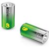 GP C Baby - Batterie GP Alkaline Super 1,5 V, 2 pezzi