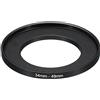 PATIKIL 34mm-49mm Metallo Passo Superiore oring Camera Lenti Nero | Filtro Adattatore oring Alluminio Filtro Adattatore oring, per Fotocamera Paraluce