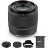 VILTROX 40mm F2.5 f/2.5 FE-Mount Full Frame per Sony, messa a fuoco automatica STM, obiettivo a focale fissa leggero per Sony E-Mount fotocamere A7C A7SIII A7lll A7RIII A7IV A7RIV A9 A1 FX3 A7RV ZVE1