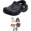 Crocs Classic Clog Unisex, Adulto Sabot, Zoccoli + Animal Lover Charms