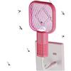 Generico Racchetta Zanzare | Zanzariera Elettrica Portatile - Rete Sicura per Casa Cucina Camera Interno Giardino Campeggio