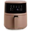 CREATE/AIR FRYER STUDIO EASY/Friggitrice ad aria 4.5 L moka/Capacità 5-6 porzioni, 10 programmi, pannello di controllo touch, controllo del tempo e della temperatura, 1400W