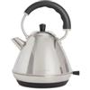CREATE/KETTLE RETRO M/Bollitore elettrico cromato/Ebollizione rapida, capacità 1l, spegnimento automatico, filtro anticalcare, indicatore del livello dell'acqua, Ø17,2 cm, 1200 W