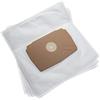 vhbw 5x sacchetto compatibile con Electrolux D795, D748, D768, D750, D745, D775, D770, D790, D780 aspirapolvere - 30,5cm x 22cm Bianco