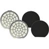 vhbw 2x doppio filtro salvamotore compatibile con Dirt Devil Infinity Excell M 5051-0, M 5051-1, M 5051-2, M 5050-9, M 5051 aspirapolvere