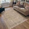 PureCozy Tappeto Salotto 120x170cm Marrone Antiscivolo | Lavabile in Lavatrice, Tappeti, Vintage, Carpet, Camera da Letto, Soggiorno, Ufficio, Grande, Carpets, Pelo Corto, Rug