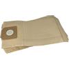 vhbw 5x sacchetto compatibile con Würth TSS 12, TSS 12 ECO, TSS12 Compact aspirapolvere - carta, 42cm x 22cm Marrone