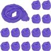PATIKIL Tessuto Fiori a Calza, 15 Pezzi Calze Fiori in Rete Nylon Materiale Calze Seta a Trazione Fiori Fai-Da-Te Creazione Fiori Artigianali Decorazione Domestica, Blu Indaco