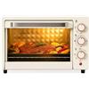 CLKAX Mini forno, 22 l, 1000 W, piccolo forno con convezione, griglia e griglia, max. 250 °C, incl. 4 tubi riscaldanti, 42 x 25 x 37 cm, mini forno per famiglie, feste, barbecue, snack bar