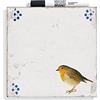 DDB Dutch Design Brand Wisdom Tile, Robin, 15 x 15 x 2,5 cm