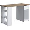 Movian Amazon Movian scrivania, 120 x 55 x 73 cm, colore rovere
