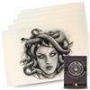 Actinktude GANGA TATTOO Pelle Sintetica Tattoo 3mm - 5 Pelle Sintetica Tattoo (200x300x3mm) | Pelle Finta per Tatuaggi Professionisti o Principianti | Pelle Sintetica per la pratica (5)