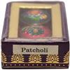 Fashnkart Profumo Solido Naturale Chakra Patchouli per Donne e Uomini, Fatto a Mano con Oli Essenziali, Vegano e a Lunga Durata 4 g